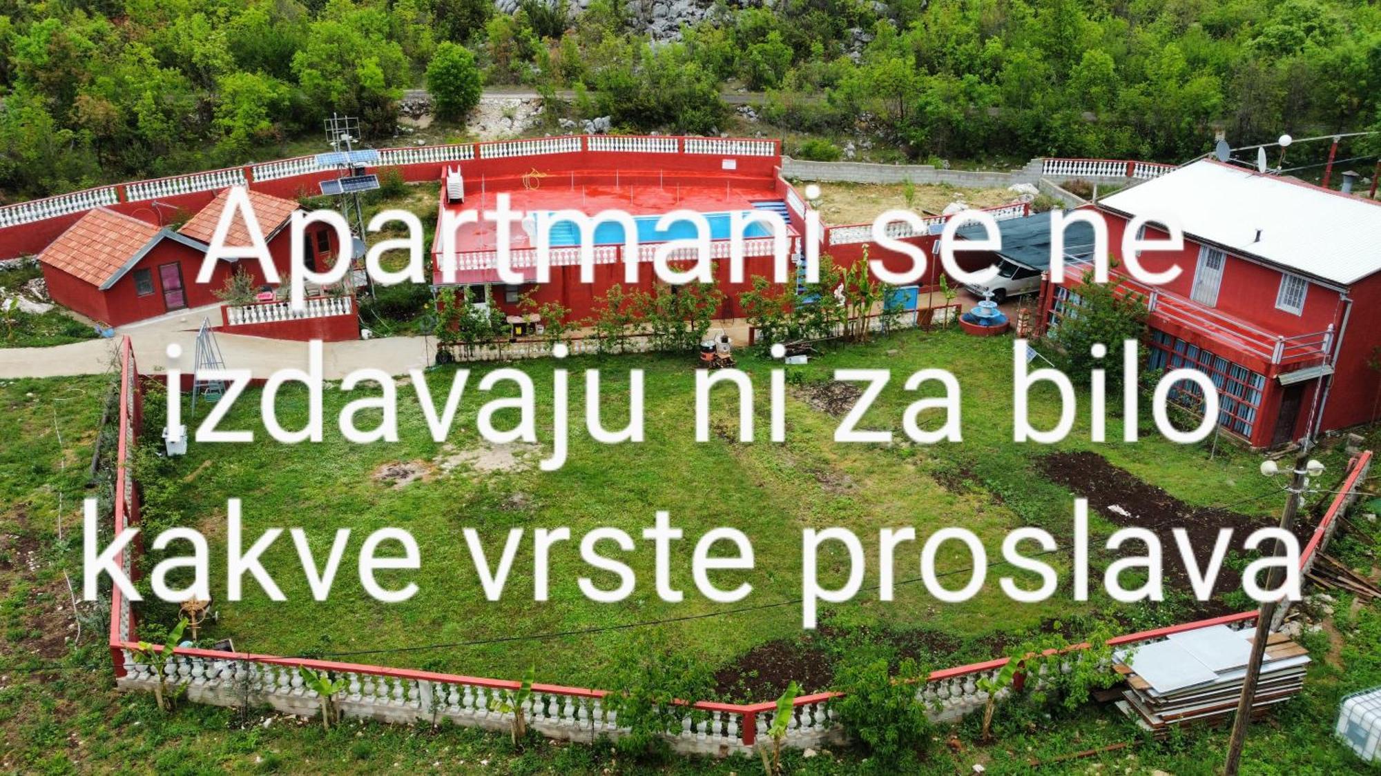 Red Apartman Trebinje Ngoại thất bức ảnh
